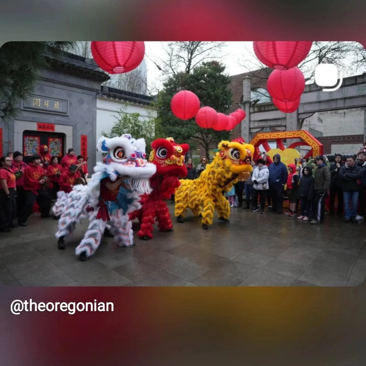 Happy New Year of the Fire Horse! Opening celebration @lansuchinesegarden photo by Vickie Connor @theoregonian