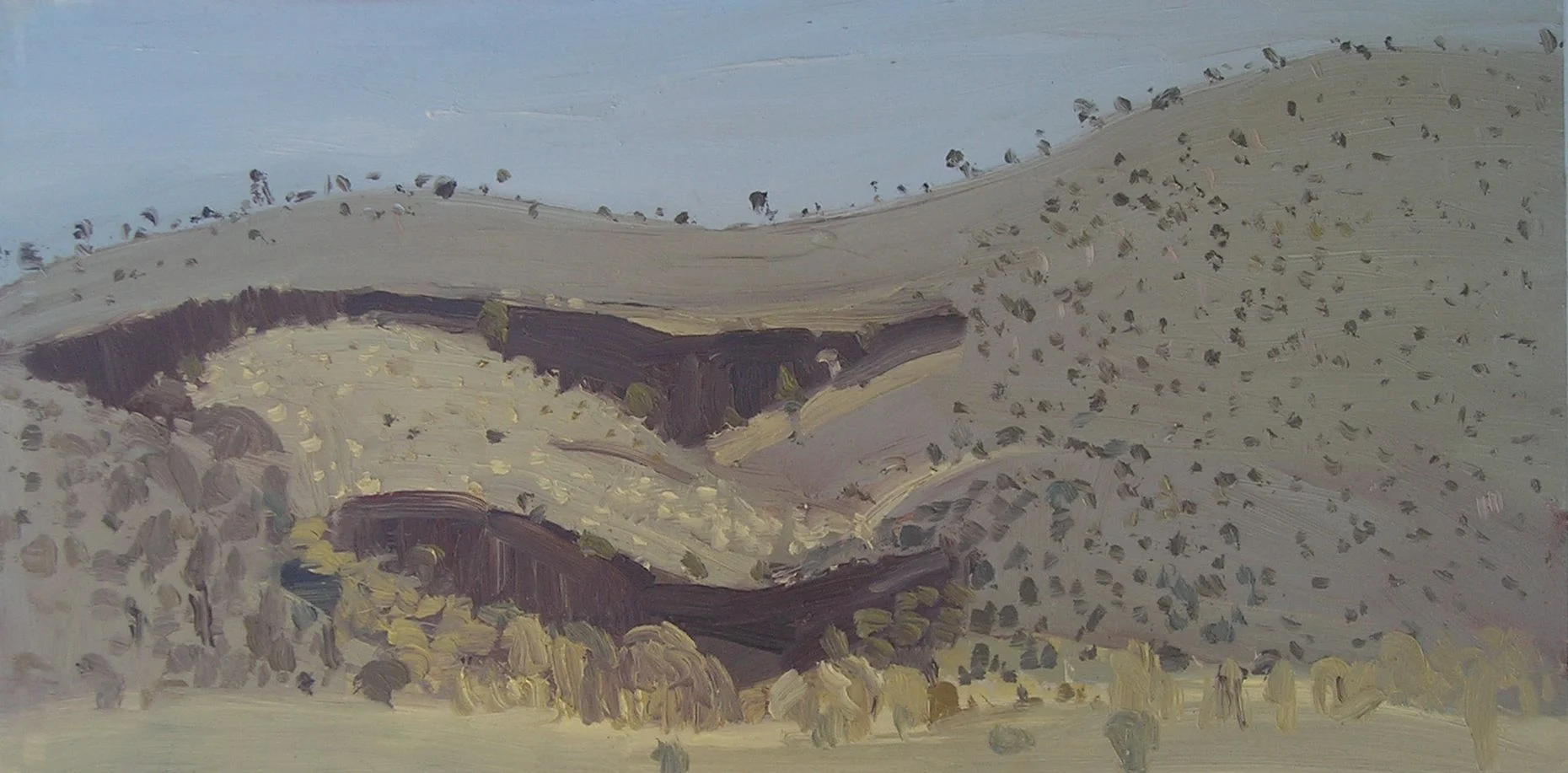 purple cliffs at karajini