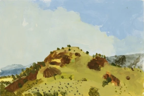 a hill