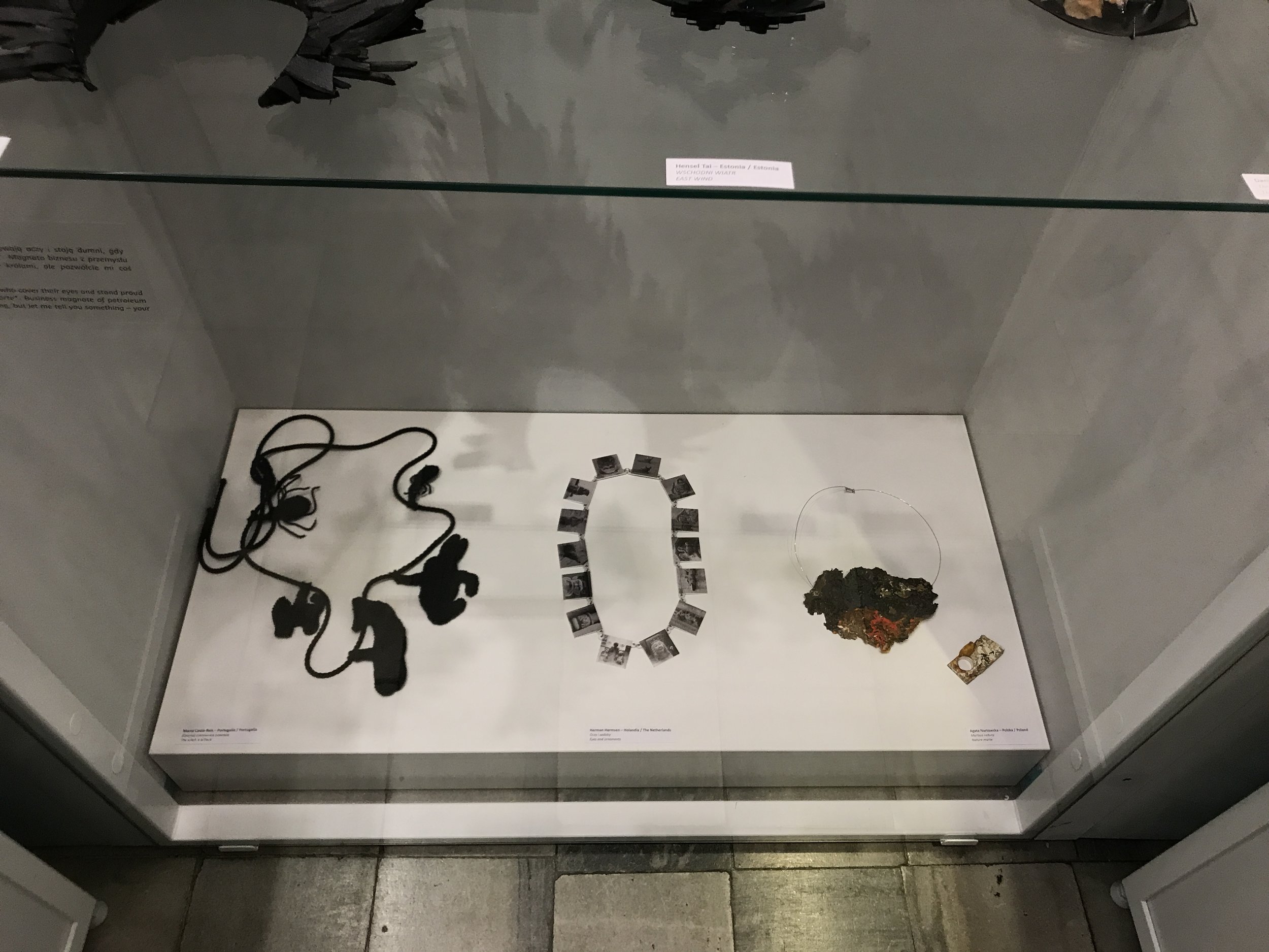 Honorary Mention at the Nature Morte Art Jewellery Exhibition | Amber Trip 2017 