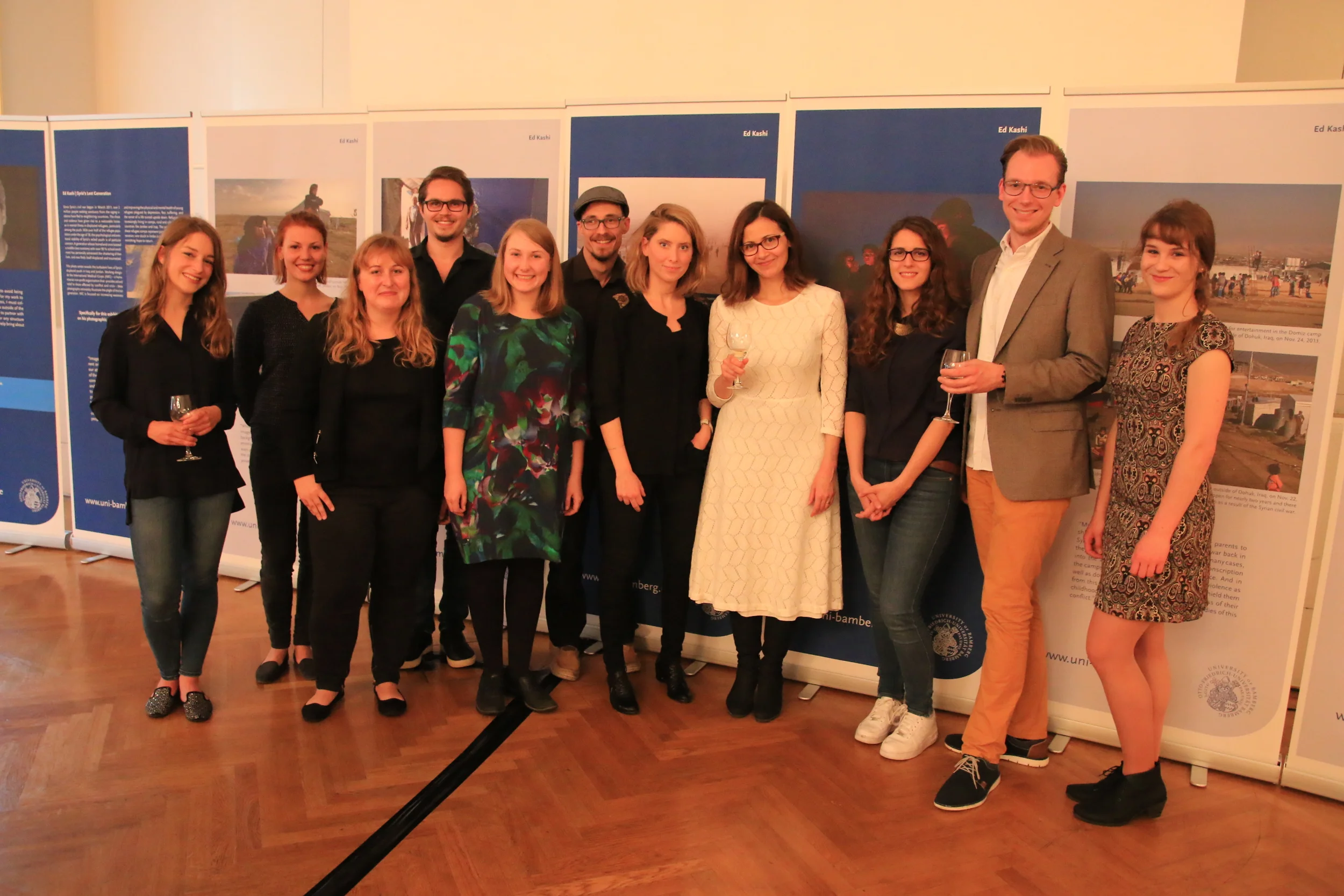 Veranstalterinnen, Fotografinnen und Fotografen