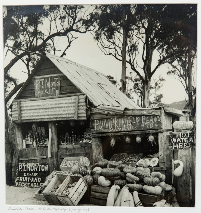 Max Dupain (1911-1992), Roadside Stall Princes Highway, Vintage Silver Gelatin Photograph