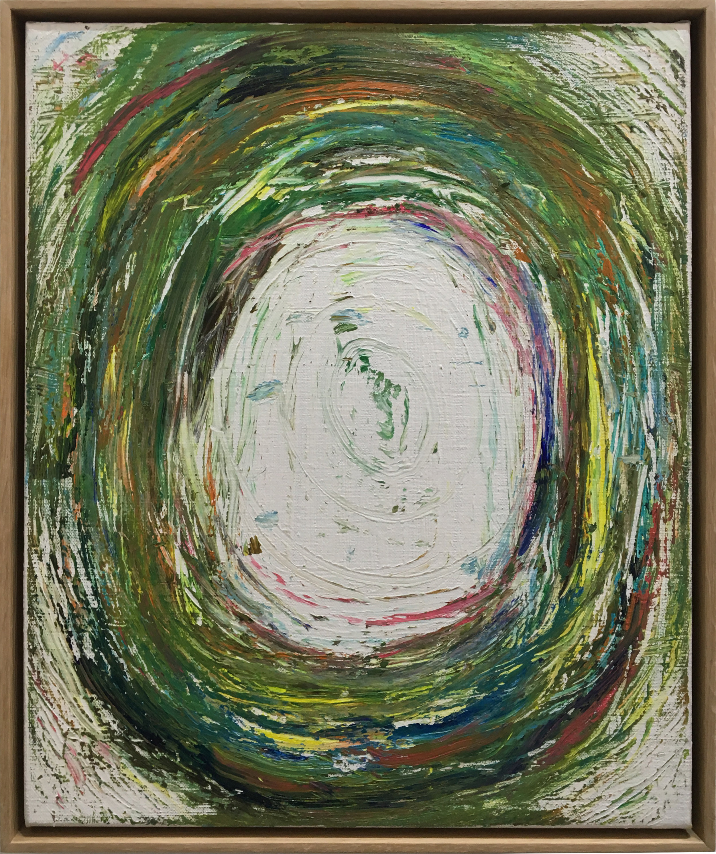 Nick Collerson, Last Place, 2017, oil on canvas.