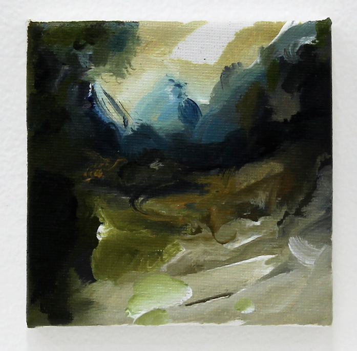 A hamlet in Bourtangermoor (Emmer-Erfscheidenveen), 2015, oil on canvas