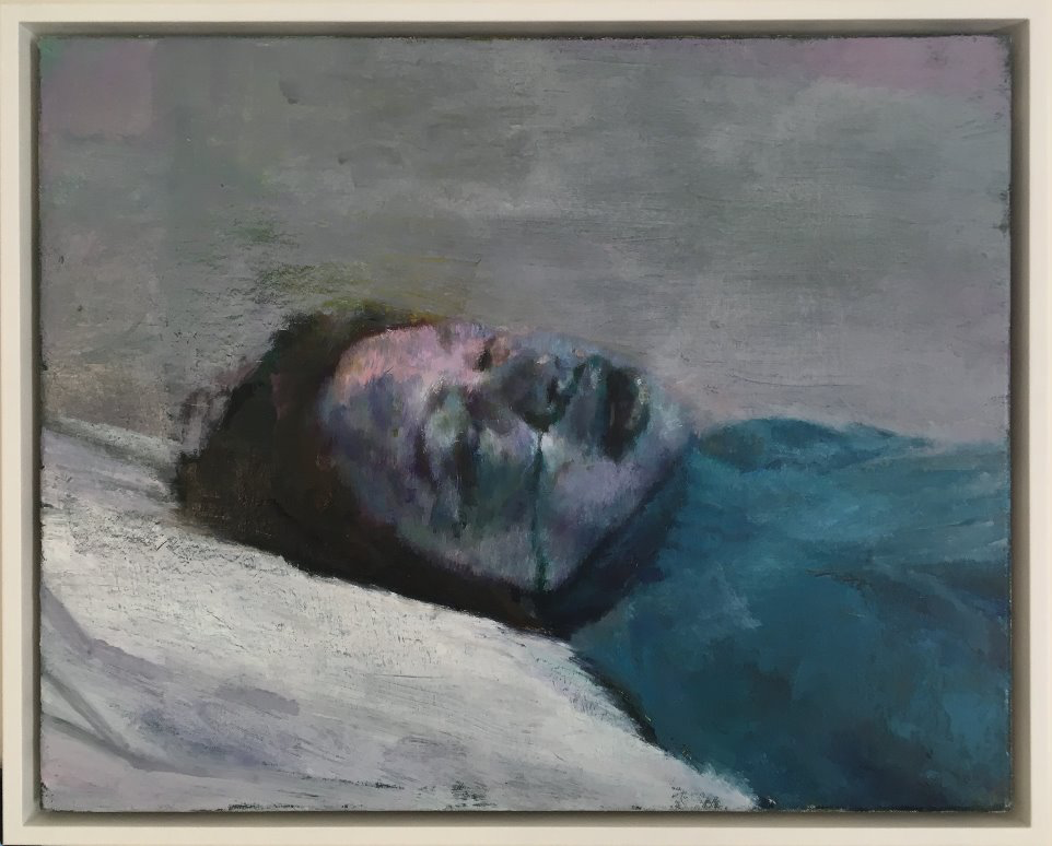 Justin Mortimer, Donor VI, 2014, oil on canvas.