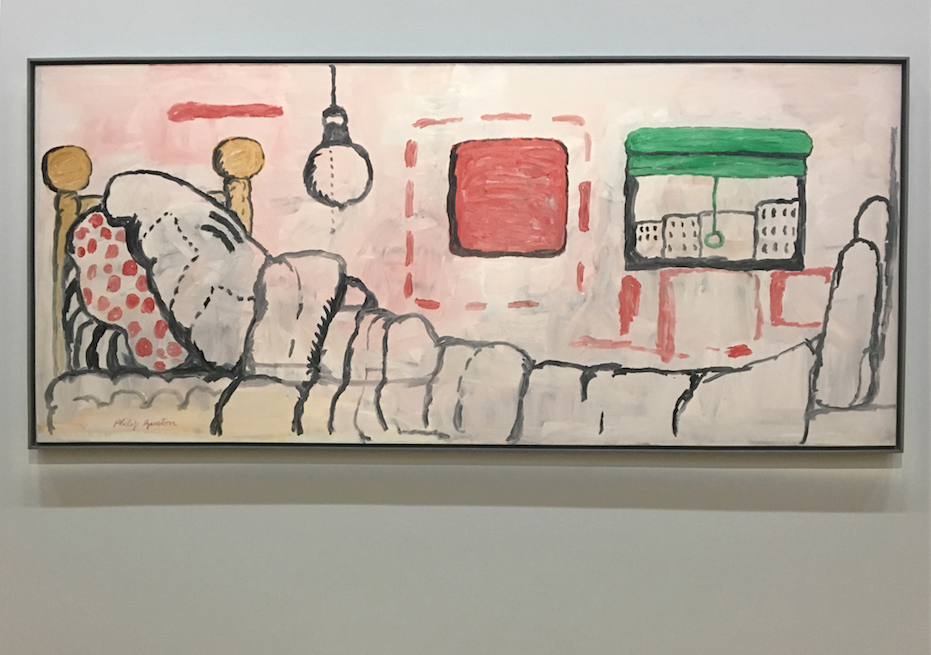 Philip Guston, In Bed, 1971, oil on canvas