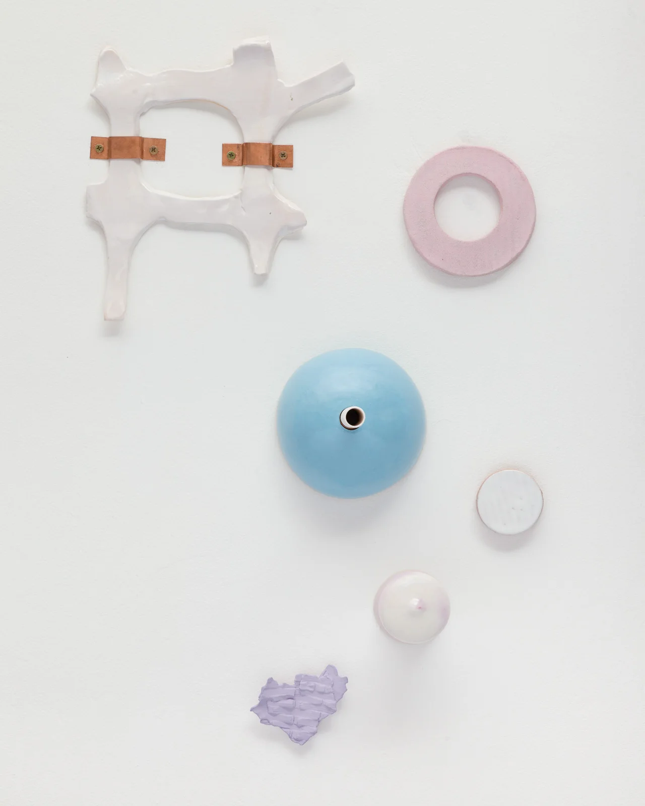 Madeleine Preston, sculptural ceramic works.