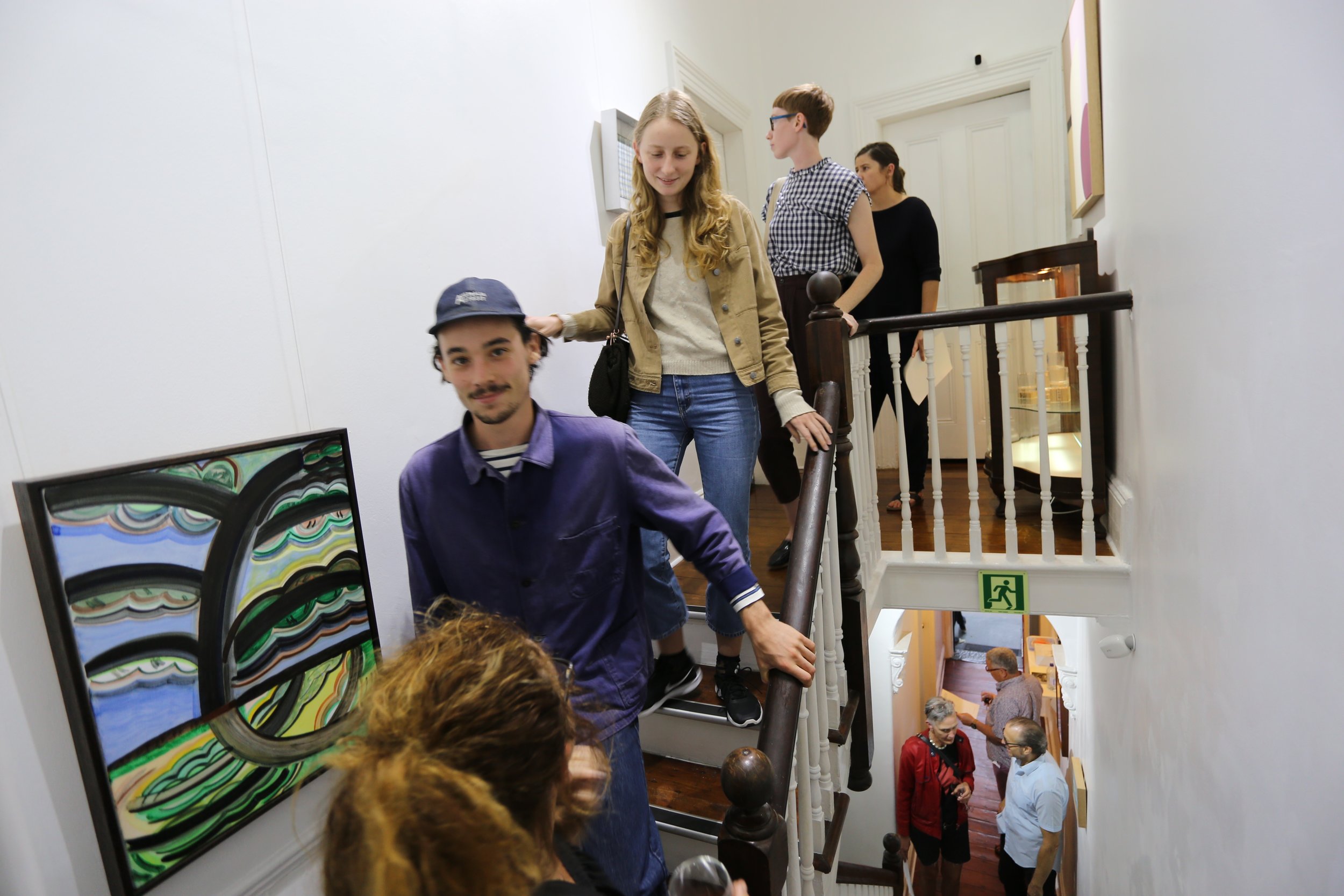 Curating Writing Anthony Bautovich Opening Night Shot By Steve Mclaren