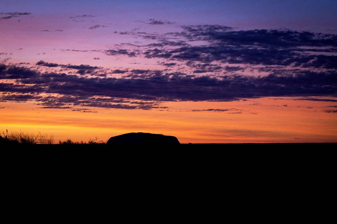 Dawn at Uluru