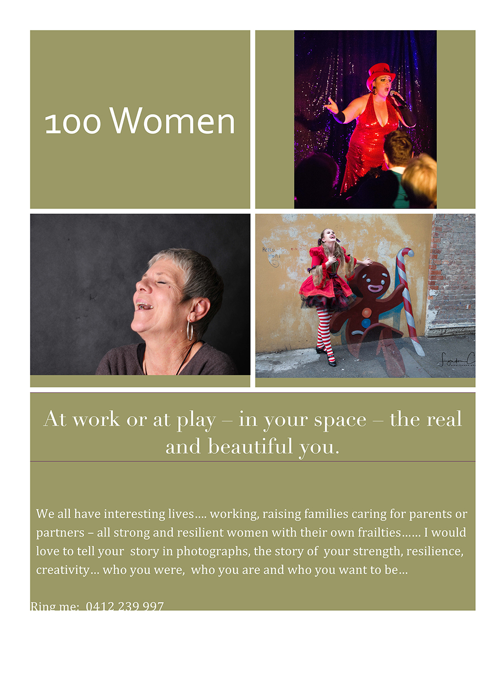 100 women!  An exhibition and a book