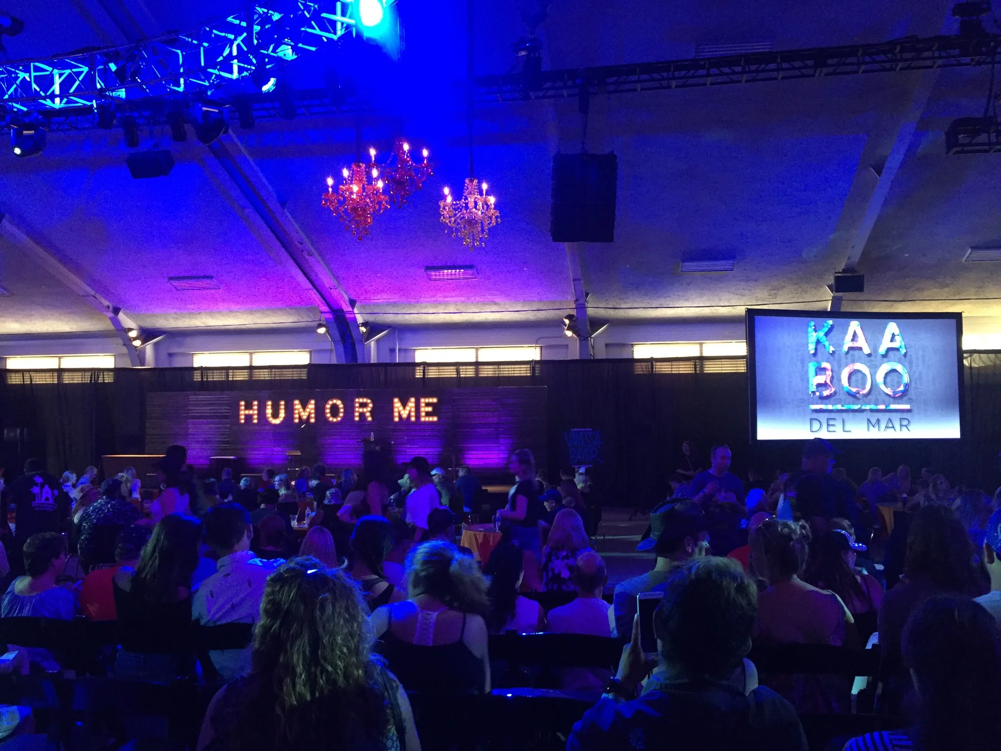 Taylor Williamson performed on Saturday, September 17 on the Humor Me stage at KAABOO.