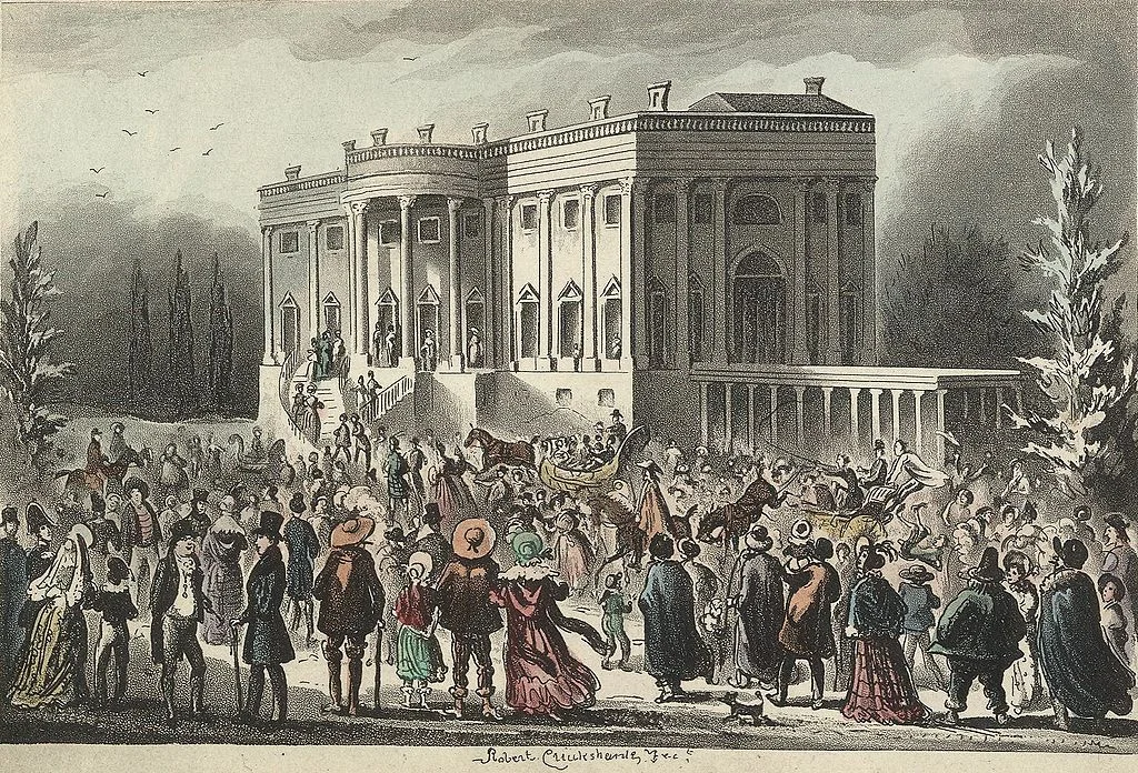 The Inauguration Reception of 1829, White House Collections