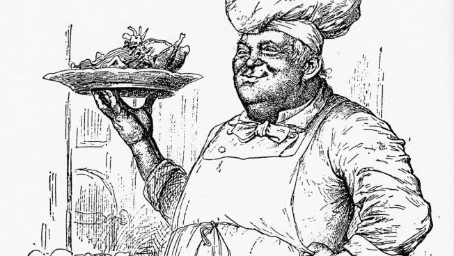 James W. Parkinson, 19th century Philadelphia restaurateur, in The Confectioner's Journal , 1875.