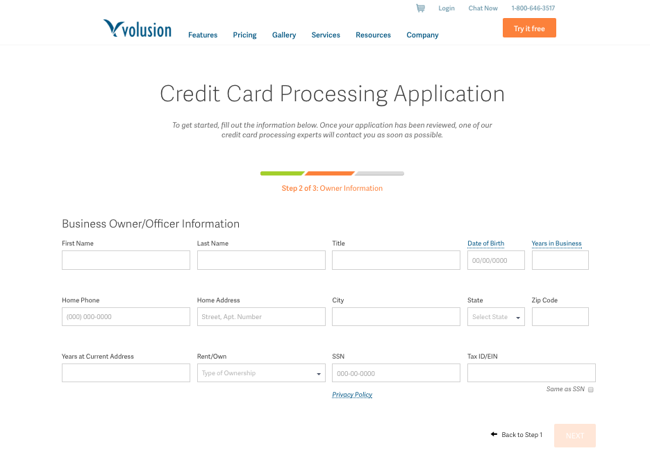 Form Creditcard Processing VMS Application Volusion2.png