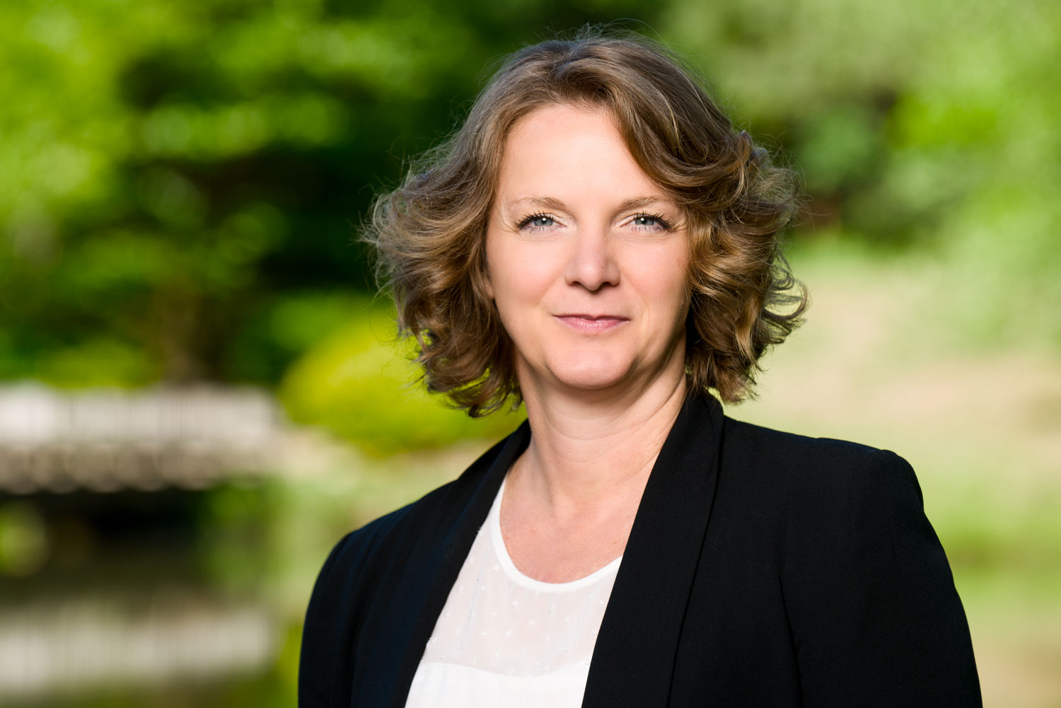 Kari Hess of United Capital in her office park