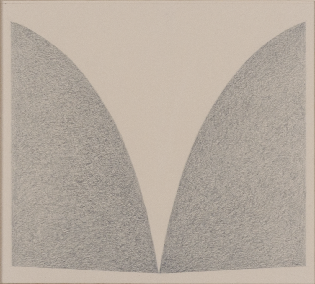 UNIVERSAL 1978 © GRAPHITE ON PAPER 5.75" x 6.325"