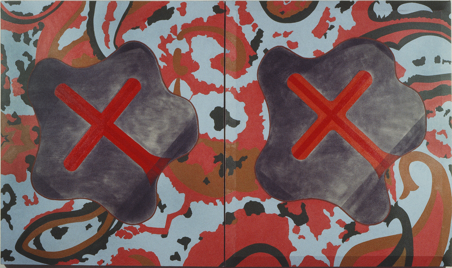juice-o-matic 1972-73 © 48" x 96" OIL ON CANVAS