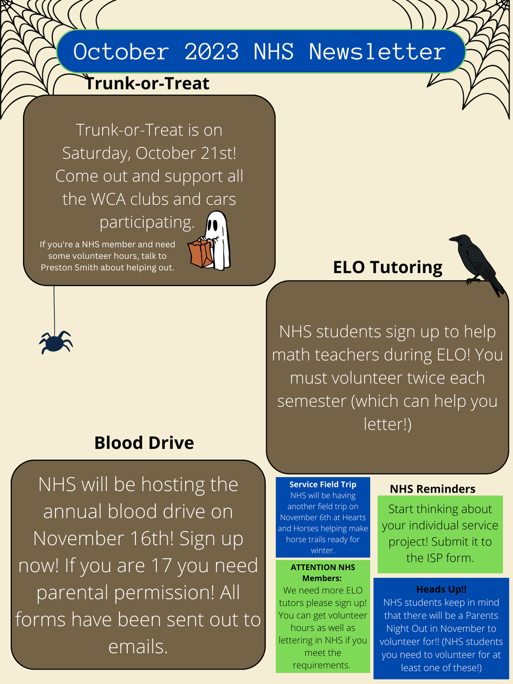 Nhs Ward Newsletter Example.pdf NHS Monthly Student Newsletter — Windsor Charter Academy