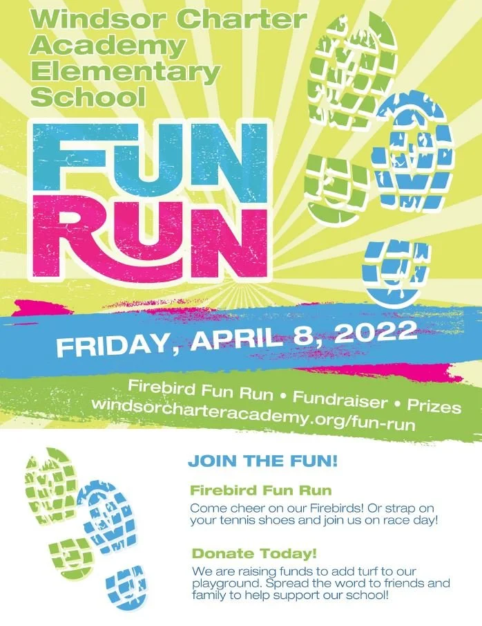 Firebird Fun Run Event & Campaign Details — Windsor Charter Academy