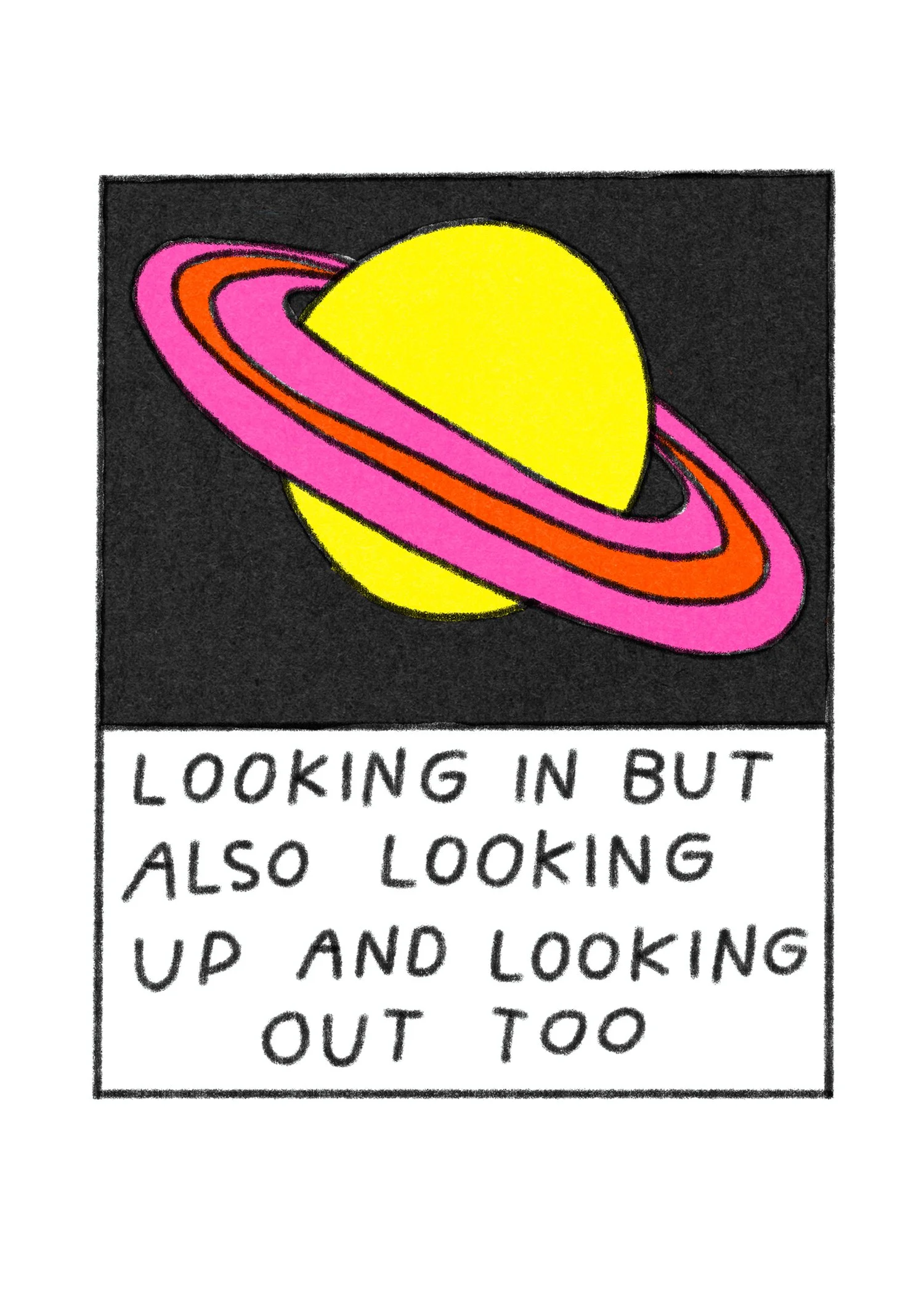 Looking Print