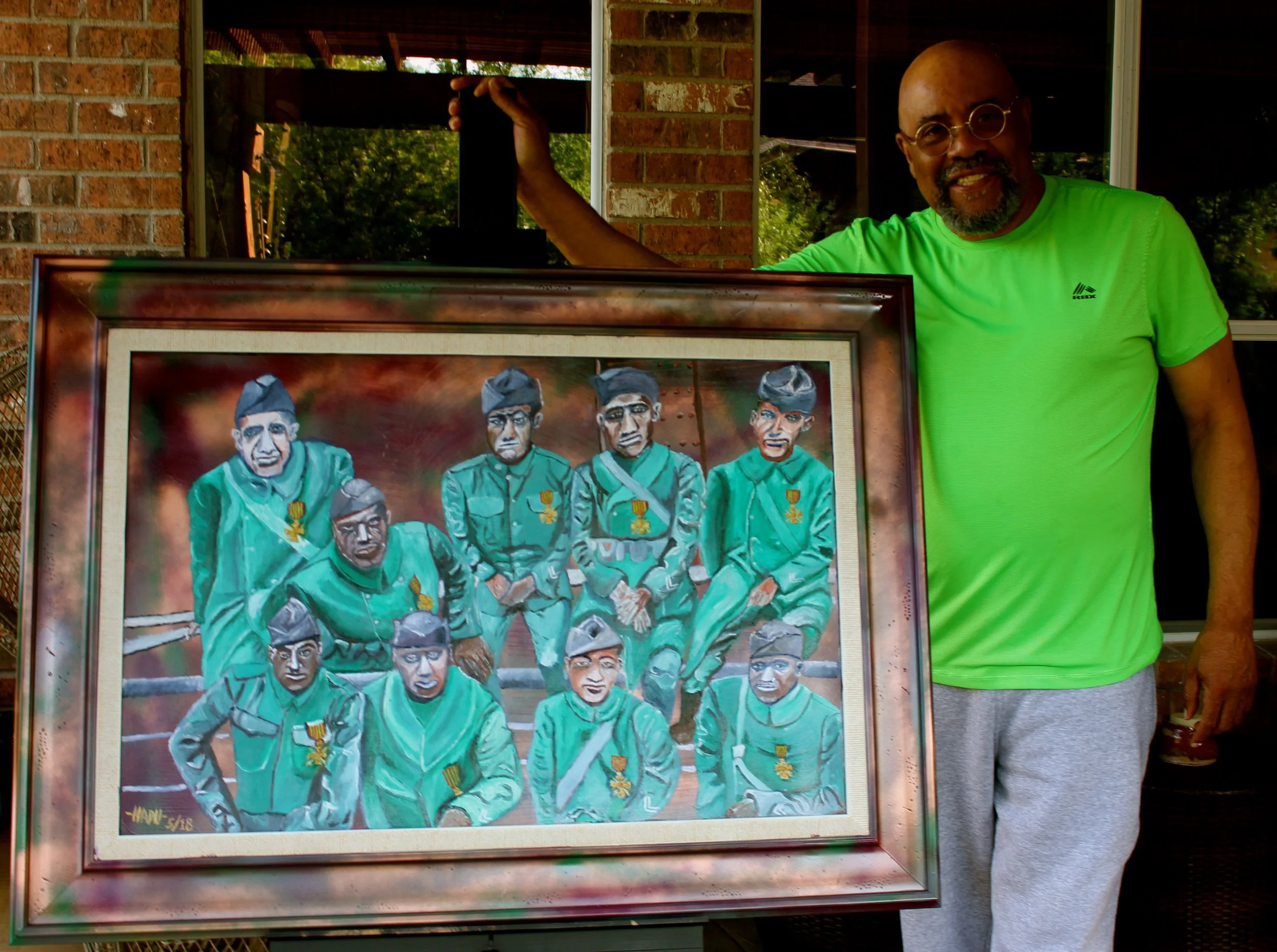 "A FEW OF THE BRAVE" with Artist -HADU-
