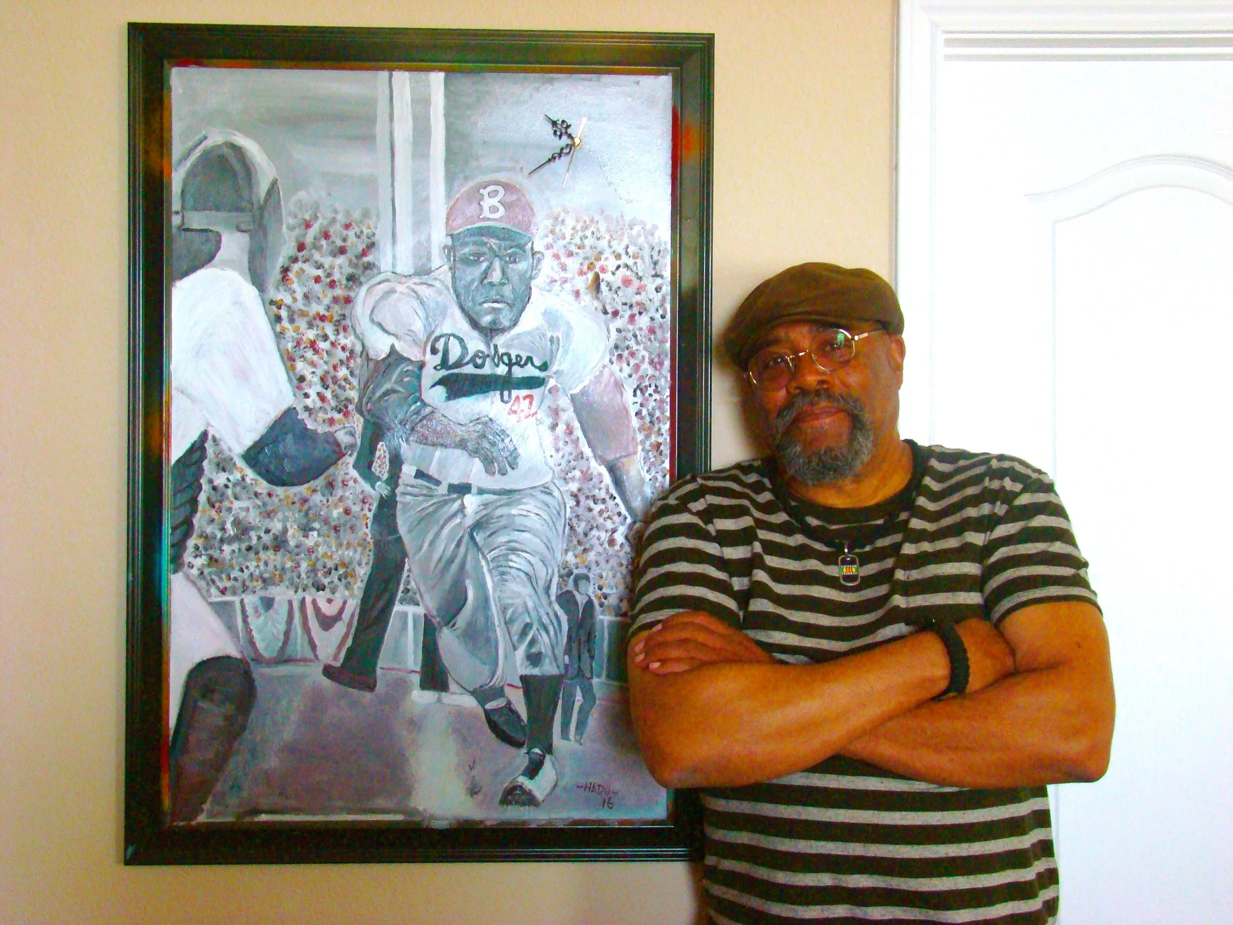 Jackie Robinson clock and -Hadu-