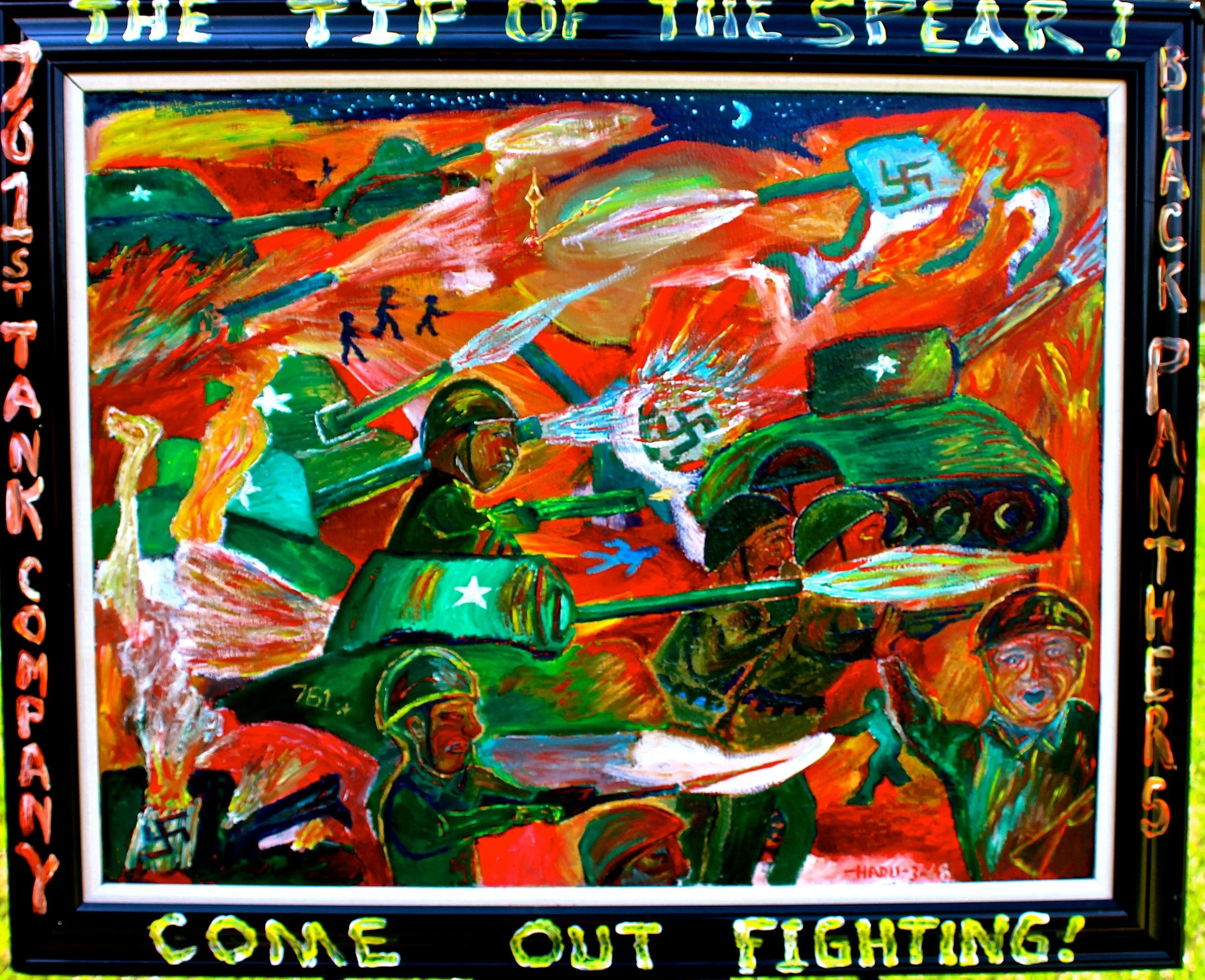 "COME OUT FIGHTING: the All Black 761st Tank Battalion"