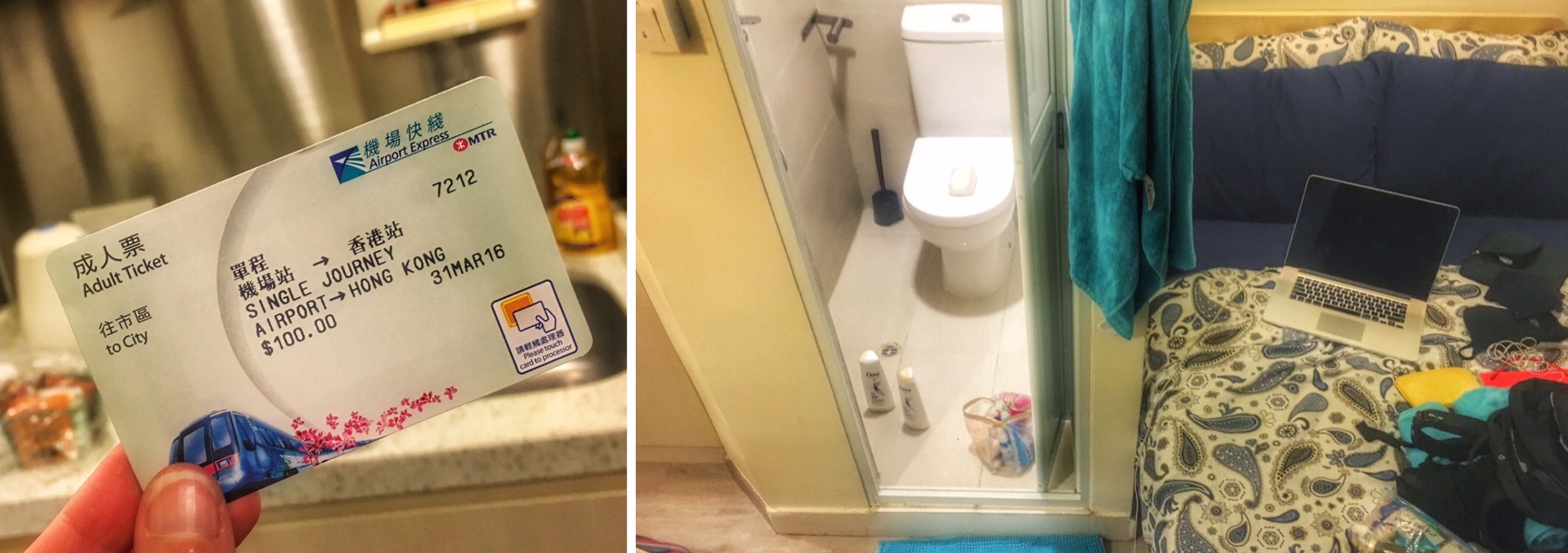 My first Airbnb apartment in Sai Ying Pun, Hong Kong