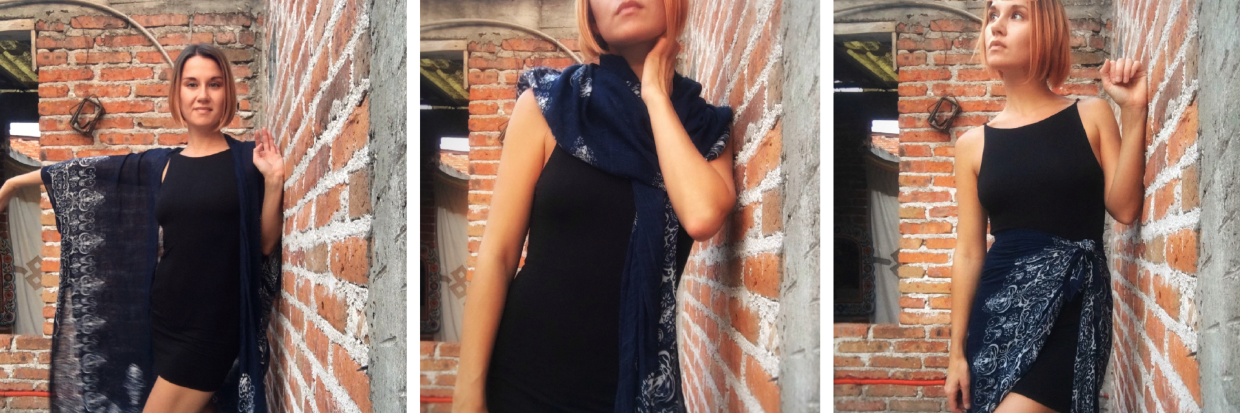 Little Black Dress from Urban Outfitters, kimono from Boutique Feliz in San Miguel de Allende, Mexico.