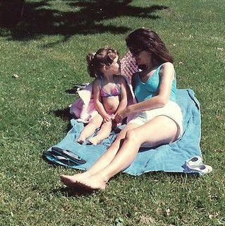 Me at age 3 with my mom.