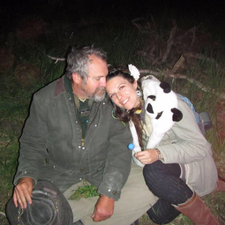  A sweet moment with Tom.