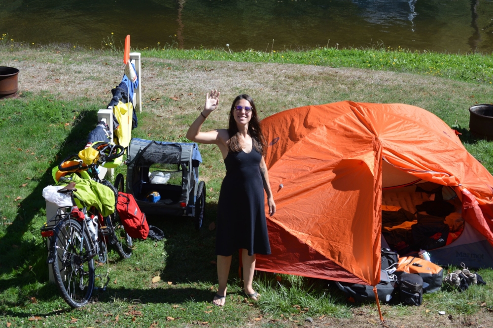 A woman camping nearby offered to take this photo for me :)