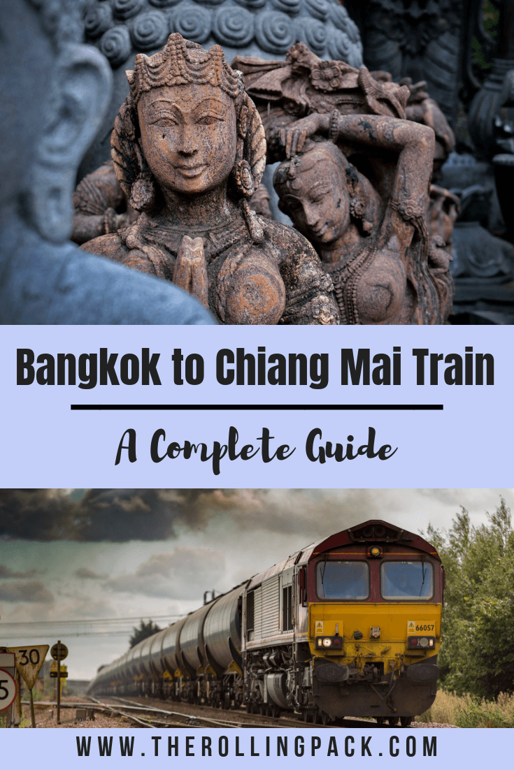 The Bangkok to Chiang Mai train is an awesome way to travel from Bangkok to Chiang Mai. The overnight train, also known as the sleeper train is a unique cultural experience, and here we explain everything you need to know to take the train yourself! #overnighttrain #bangkoktochiangmai #travelthailand #bangkok #chiang mai #thailand
