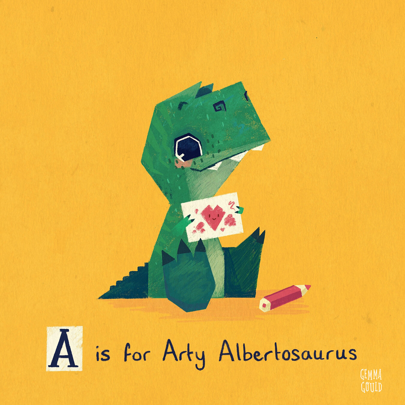 Arty Albertosaurus