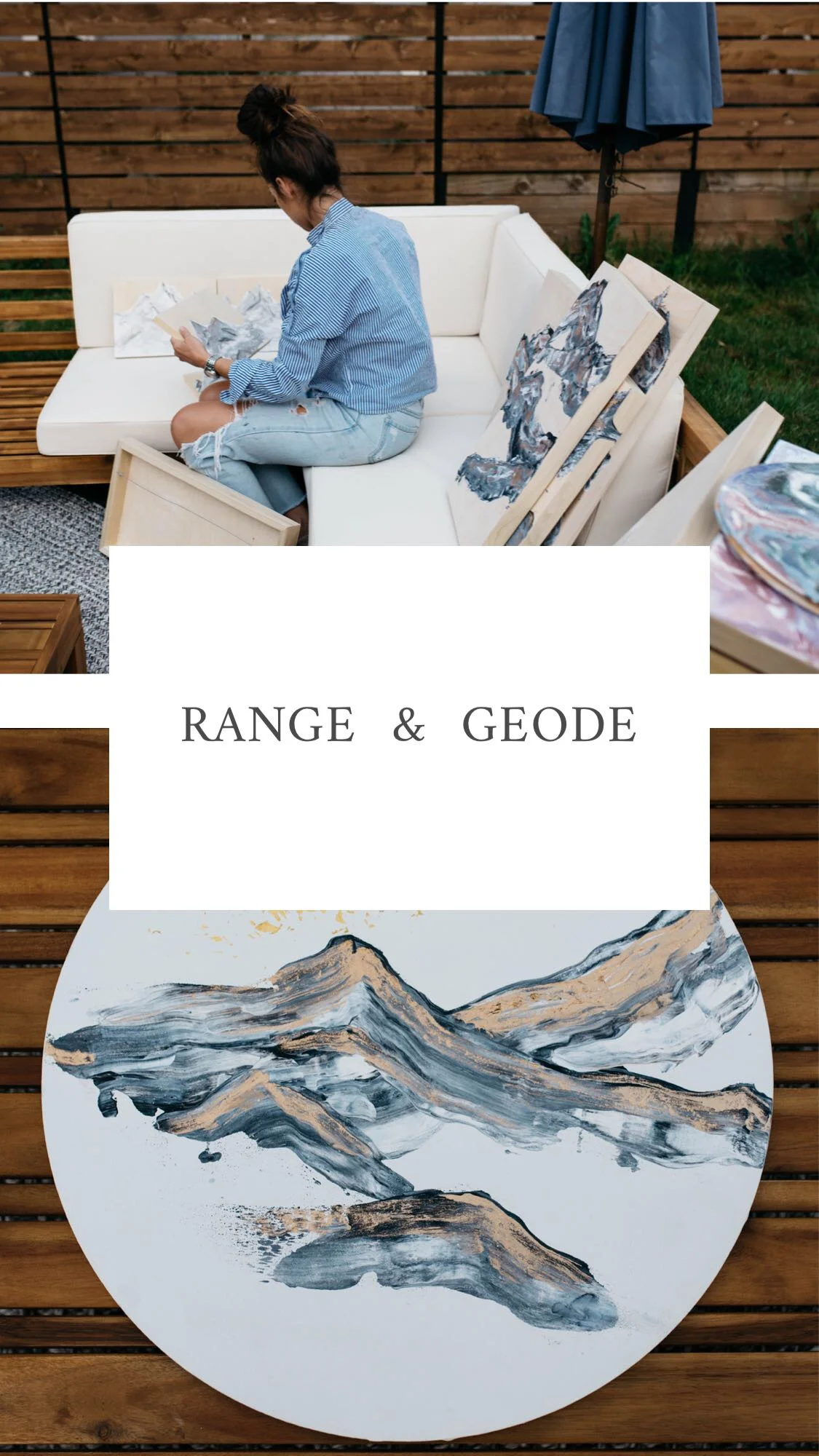 SOLO EXHIBITION // RANGE &amp; GEODE