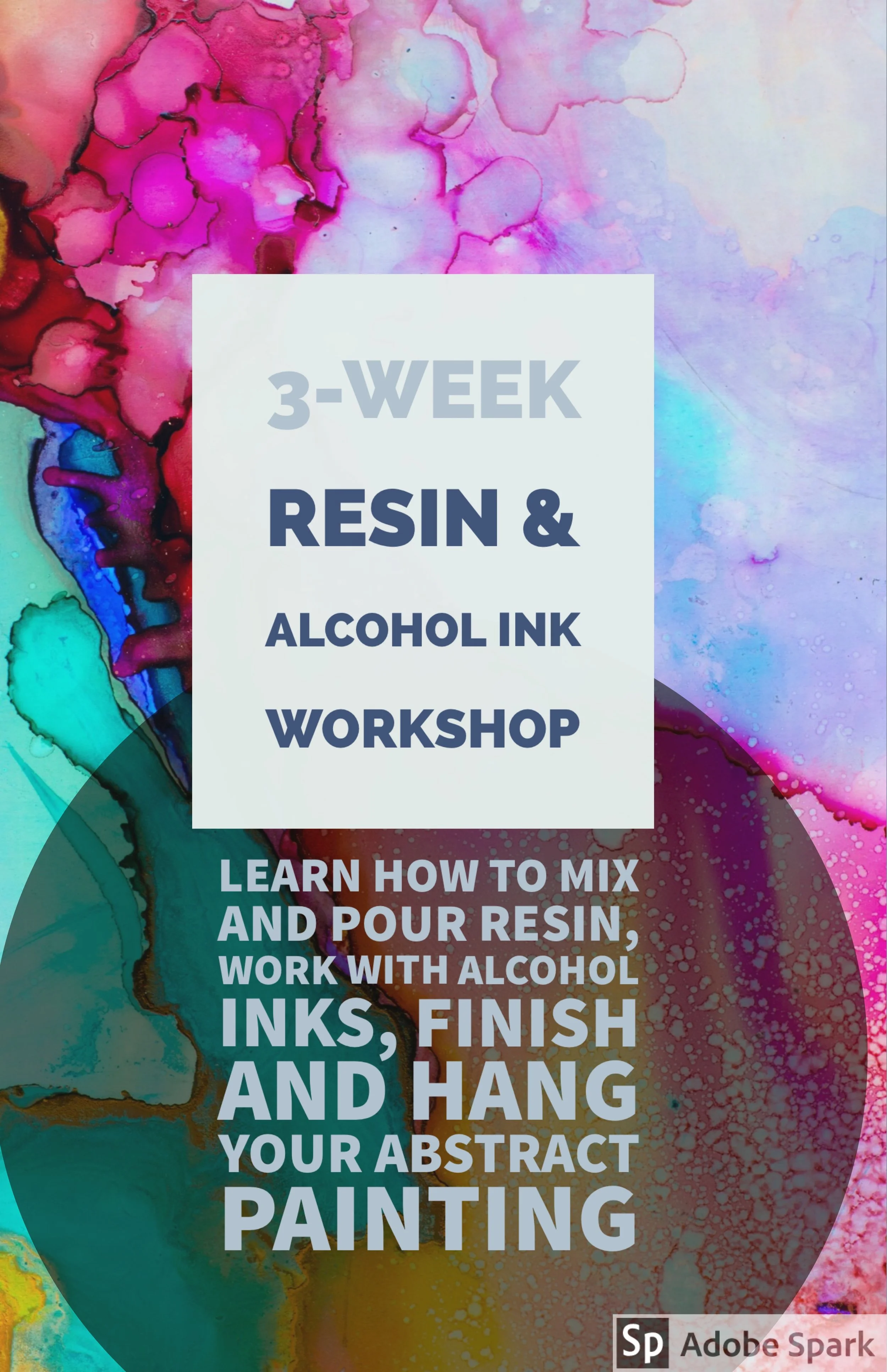 3-Week Resin &amp; Alcohol Ink Class 