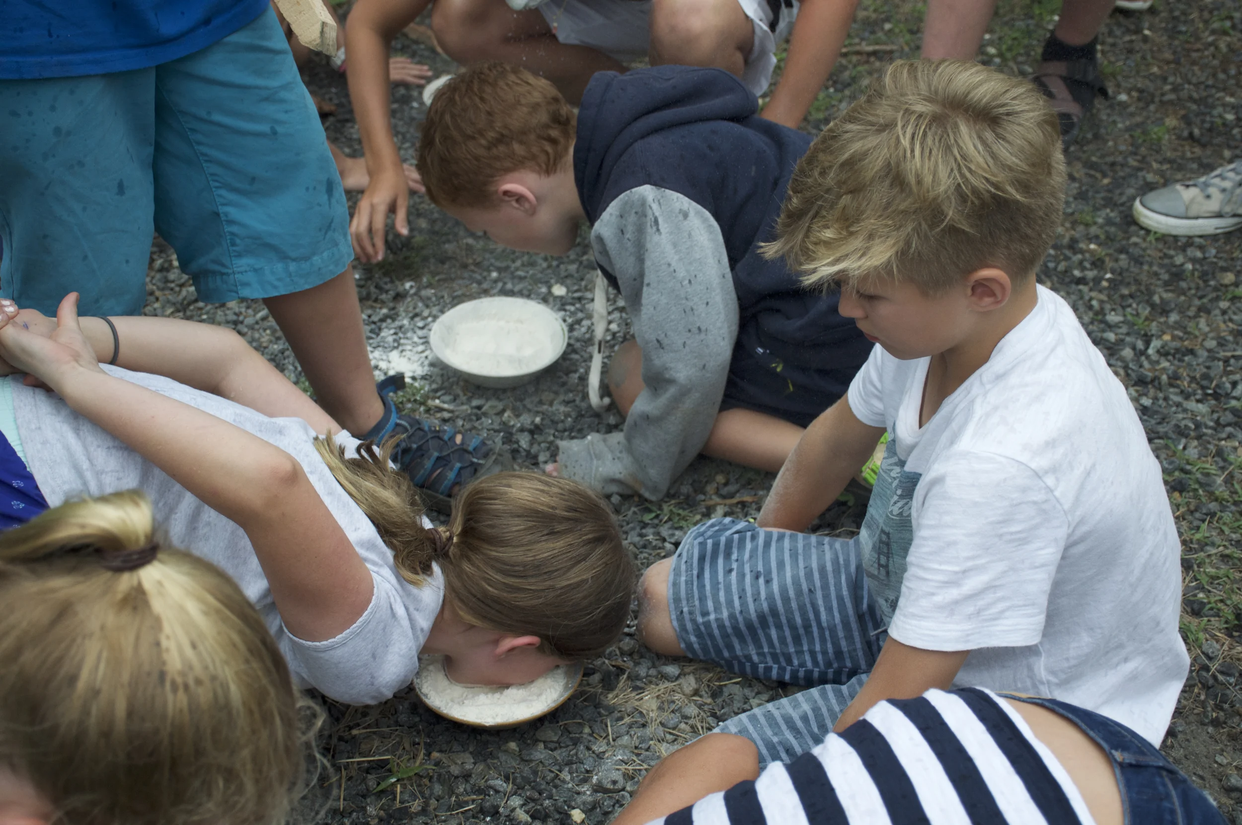 Team games often require unusual skills!
