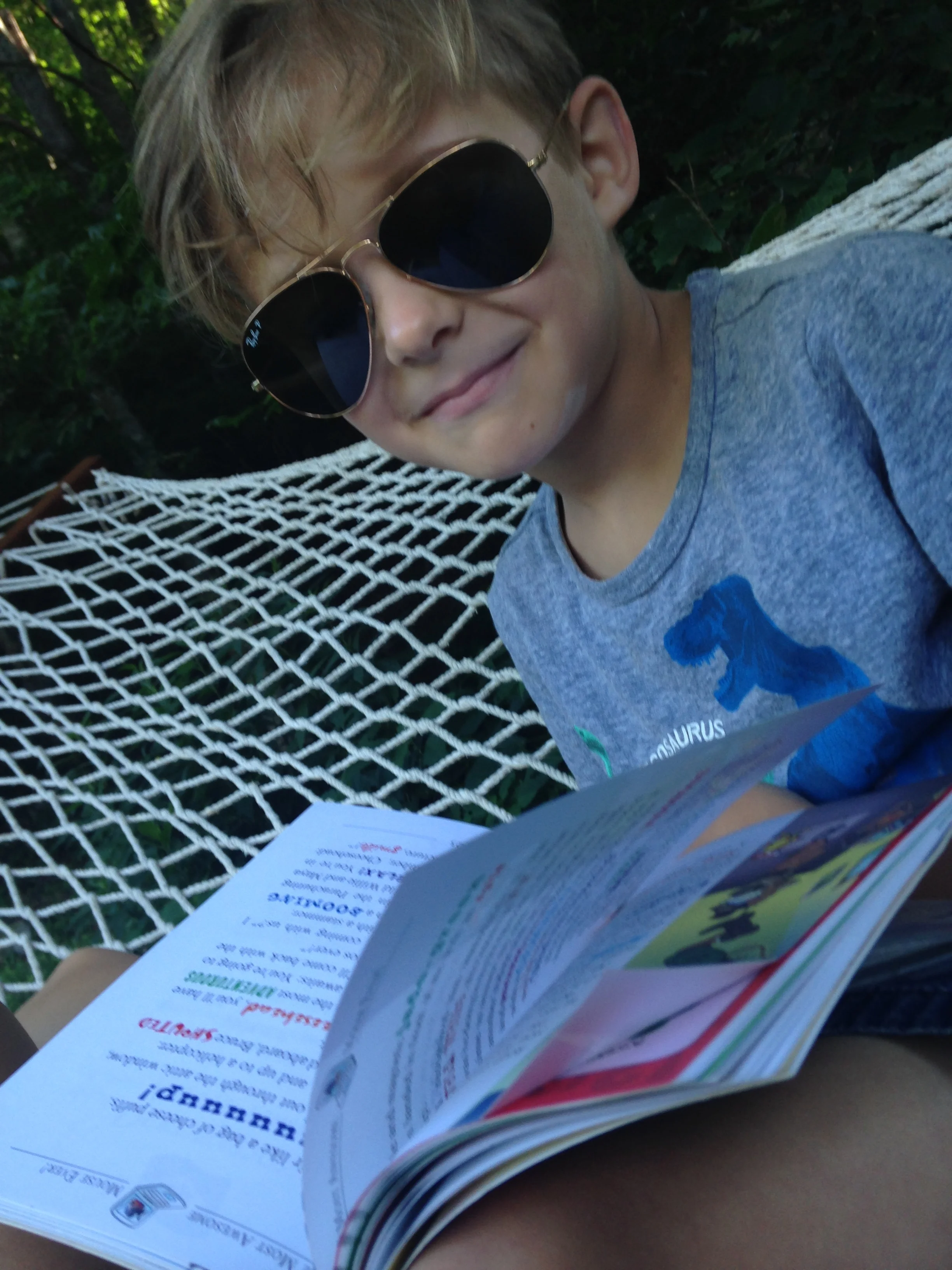 H. looking cool