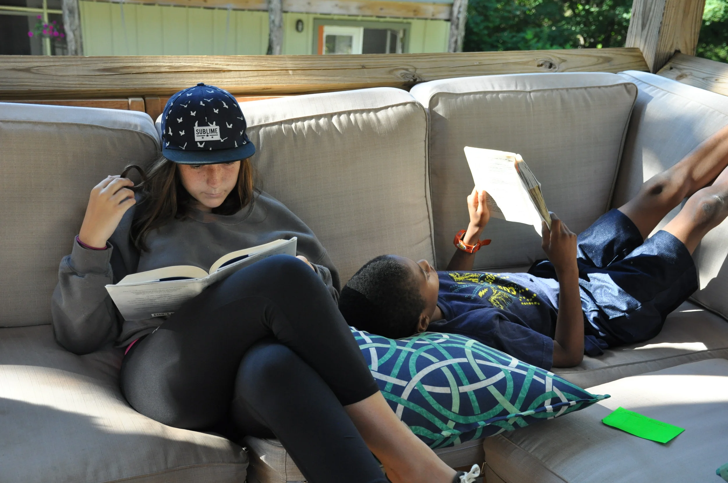 A comfy place to read