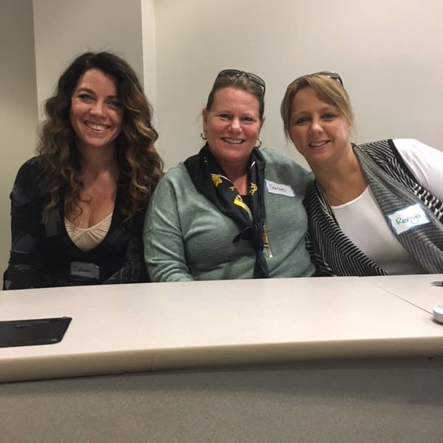 October : At the Day of Dyslexia at Lenoir-Rhyne University with Ishani and Renya!