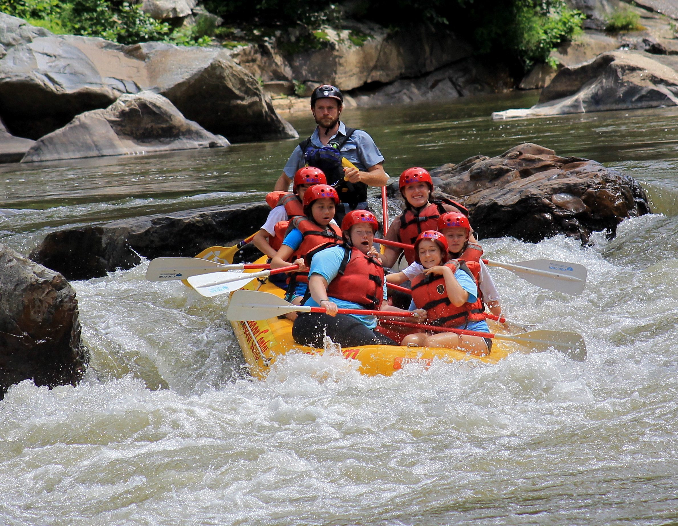Camp Summer : Riding the rapids with Nantahala Outdoor Center!