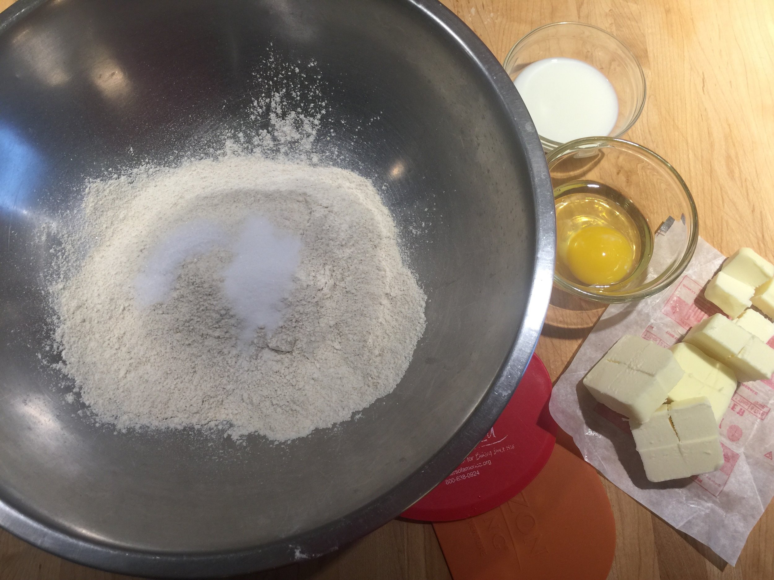 Pate Brisee Mise en Place