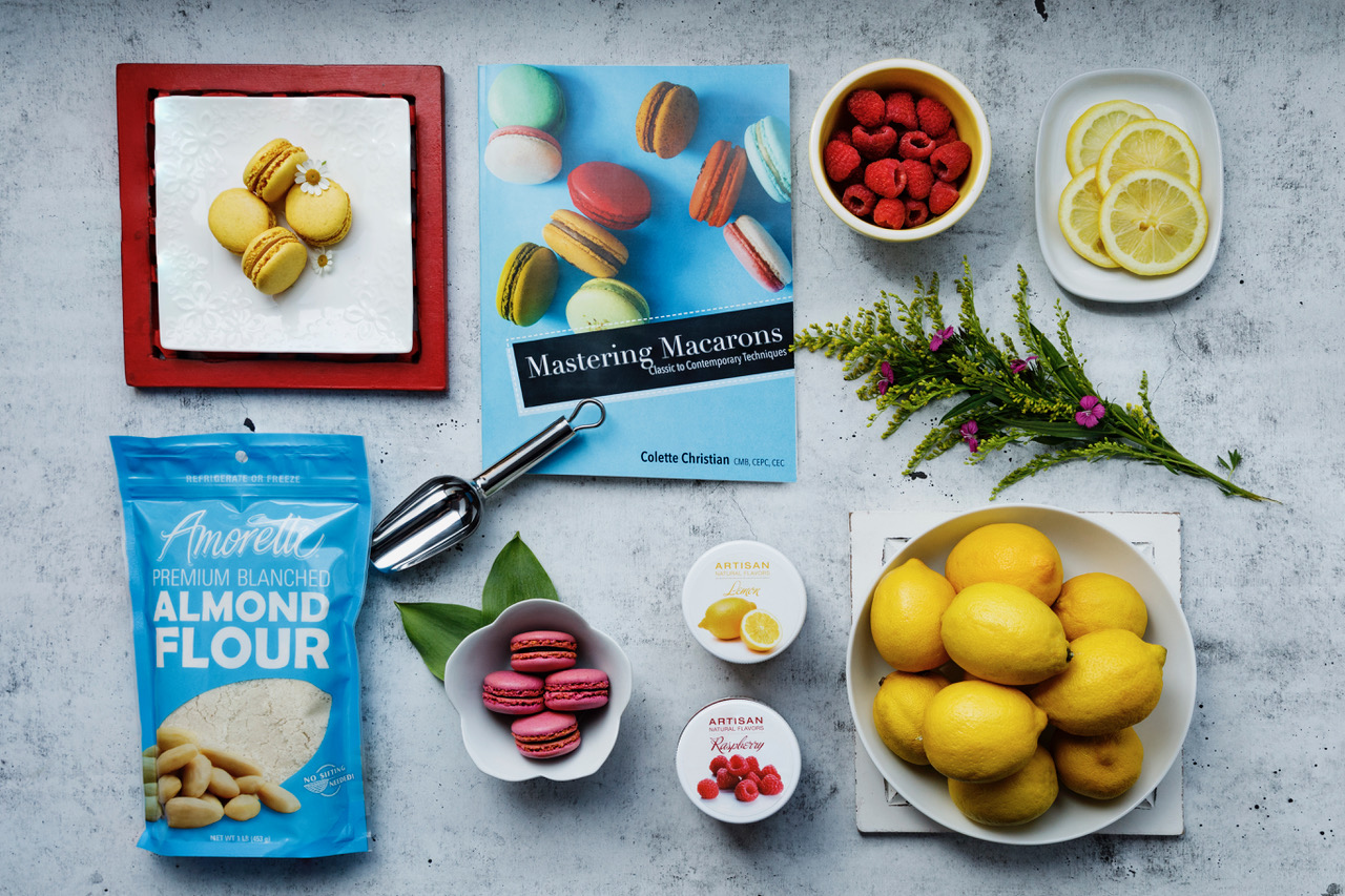 There it is in the middle of this beautiful photograph. - they make the best almond meal too - I wrote the recipe that is on the bag. Photo credit: Stephanie at Amoretti