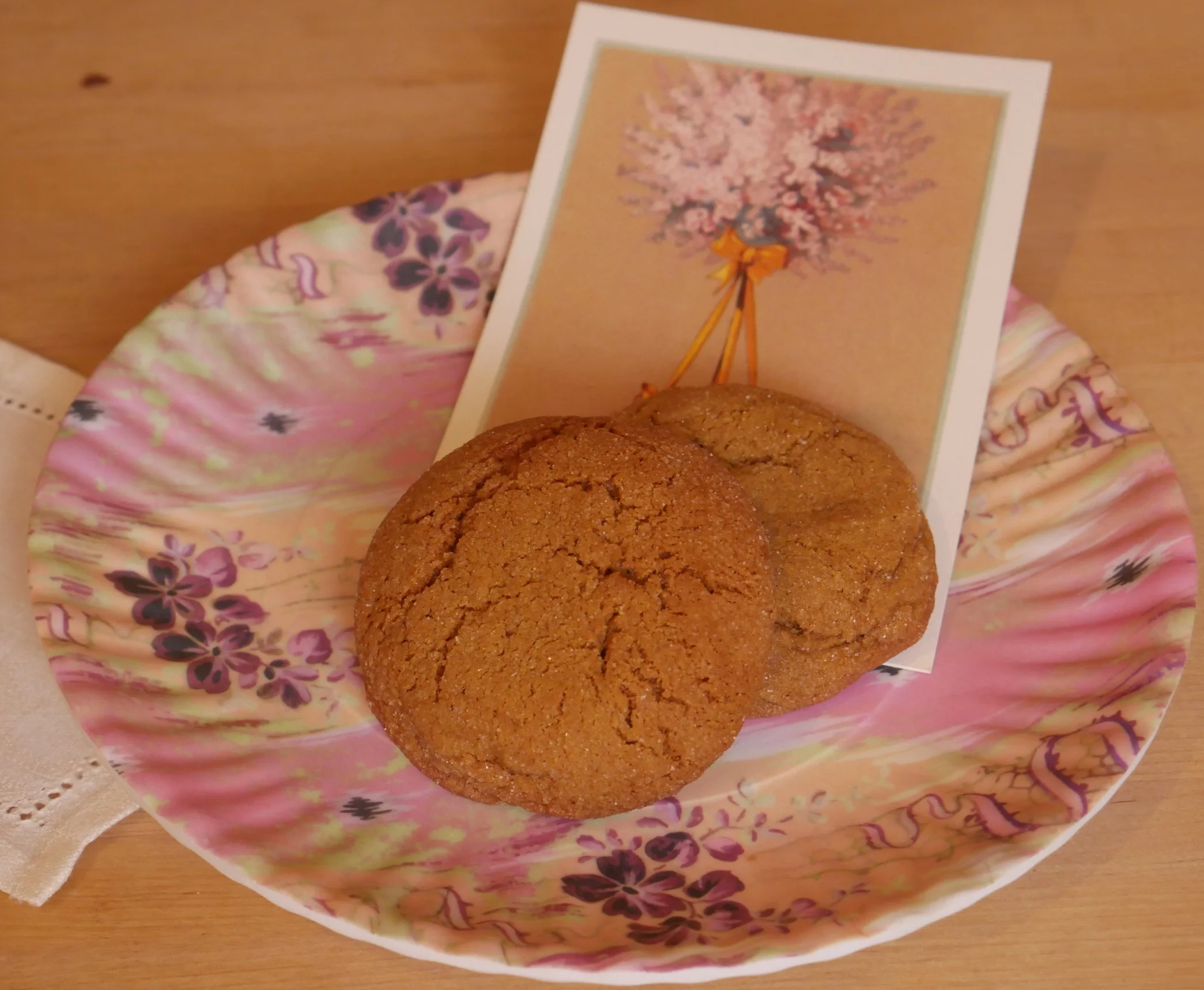 Sweet spicy goodness…perfect with a cold glass of milk…