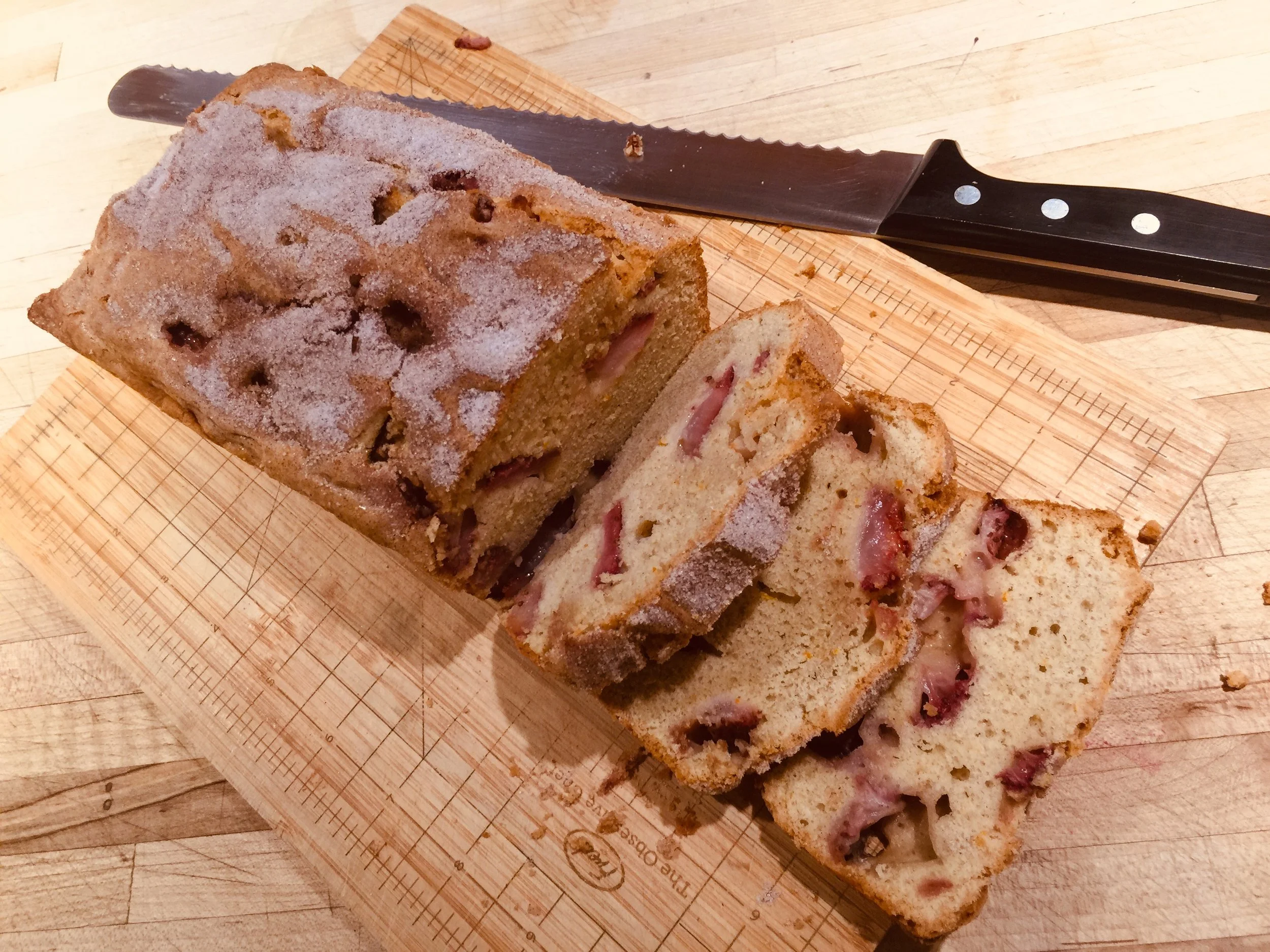 Finished Strawberry Bread
