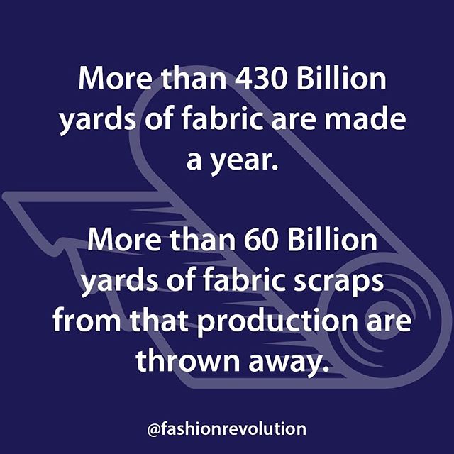 It's time to address this problem in the fashion industry. Check out our website www.threadcyclenyc.com to see what we're doing about it.
.
#fashionrevolution #wastenotwantnot #threadcycle #threadcyclenyc #sustainability #fabricisnottrash #waste #lan