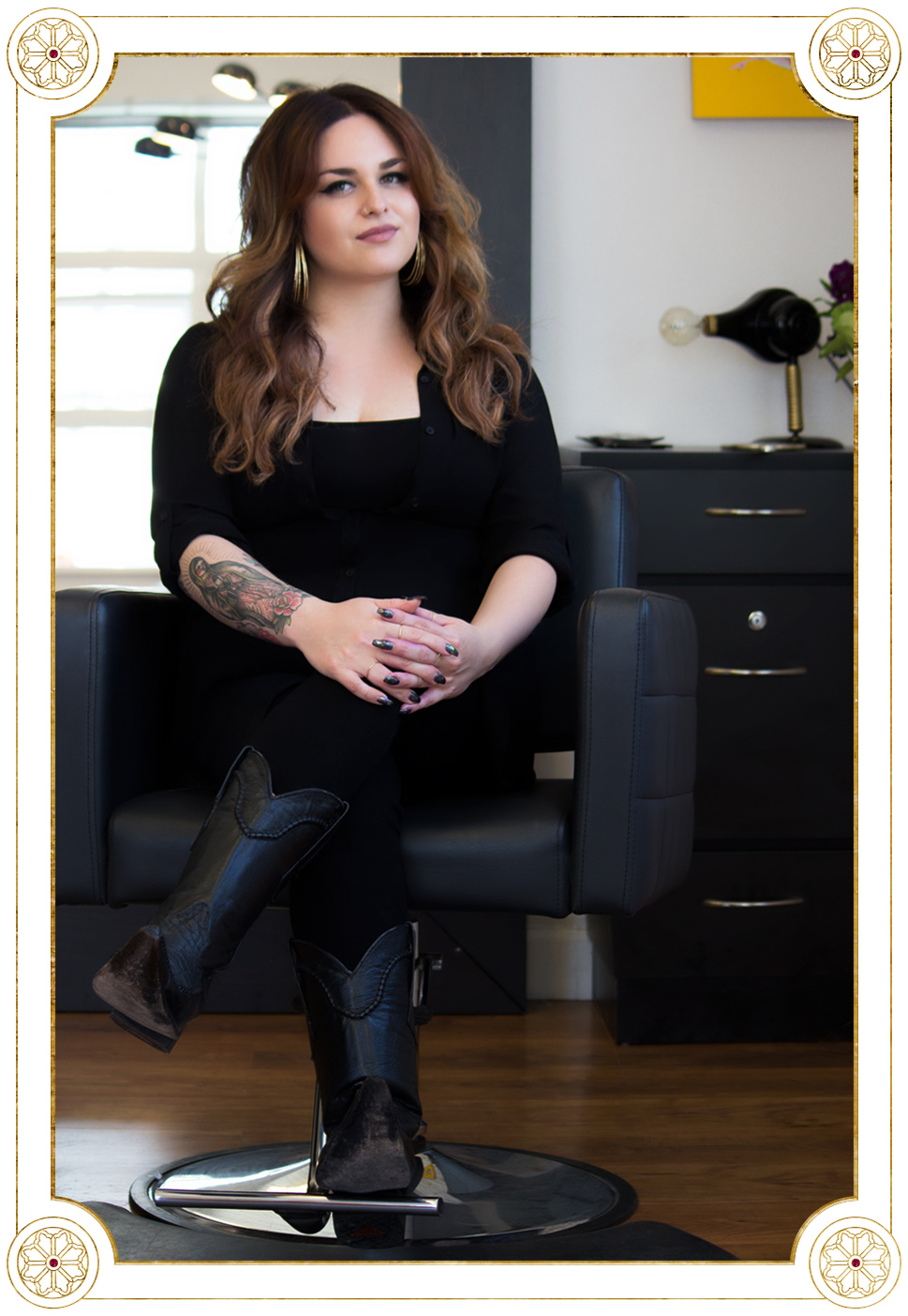 Priscila Soriano at the Salon