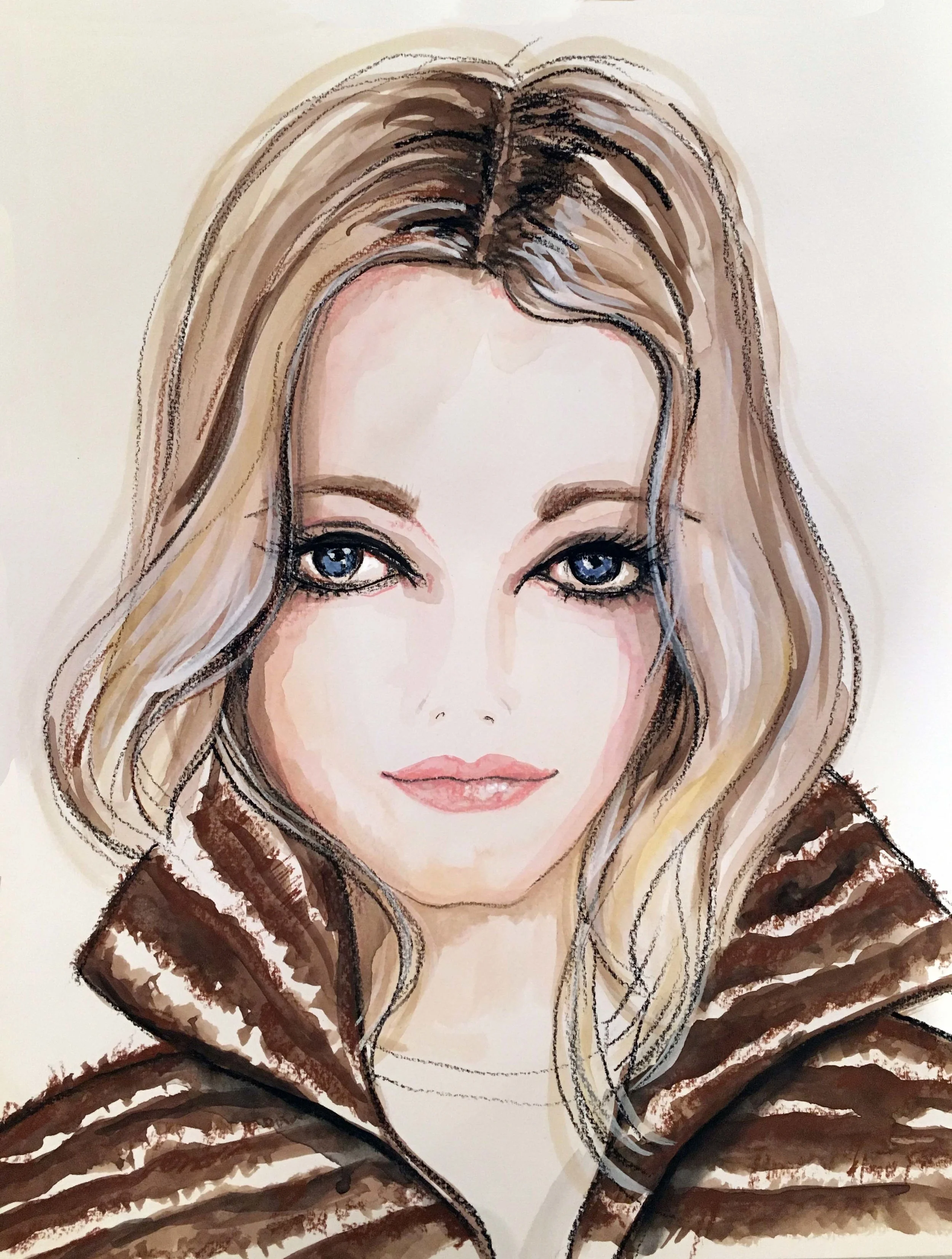 BLONDE ZEBRA michibroussard.com