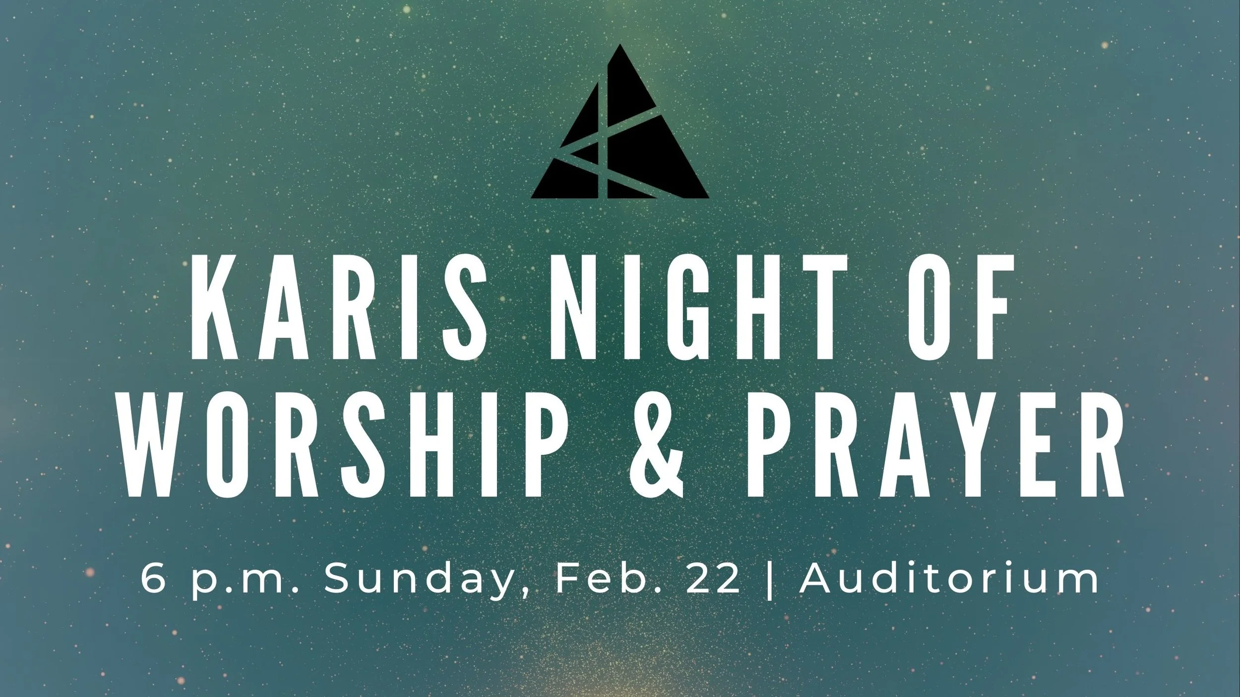 Karis Night of Worship &amp; Prayer