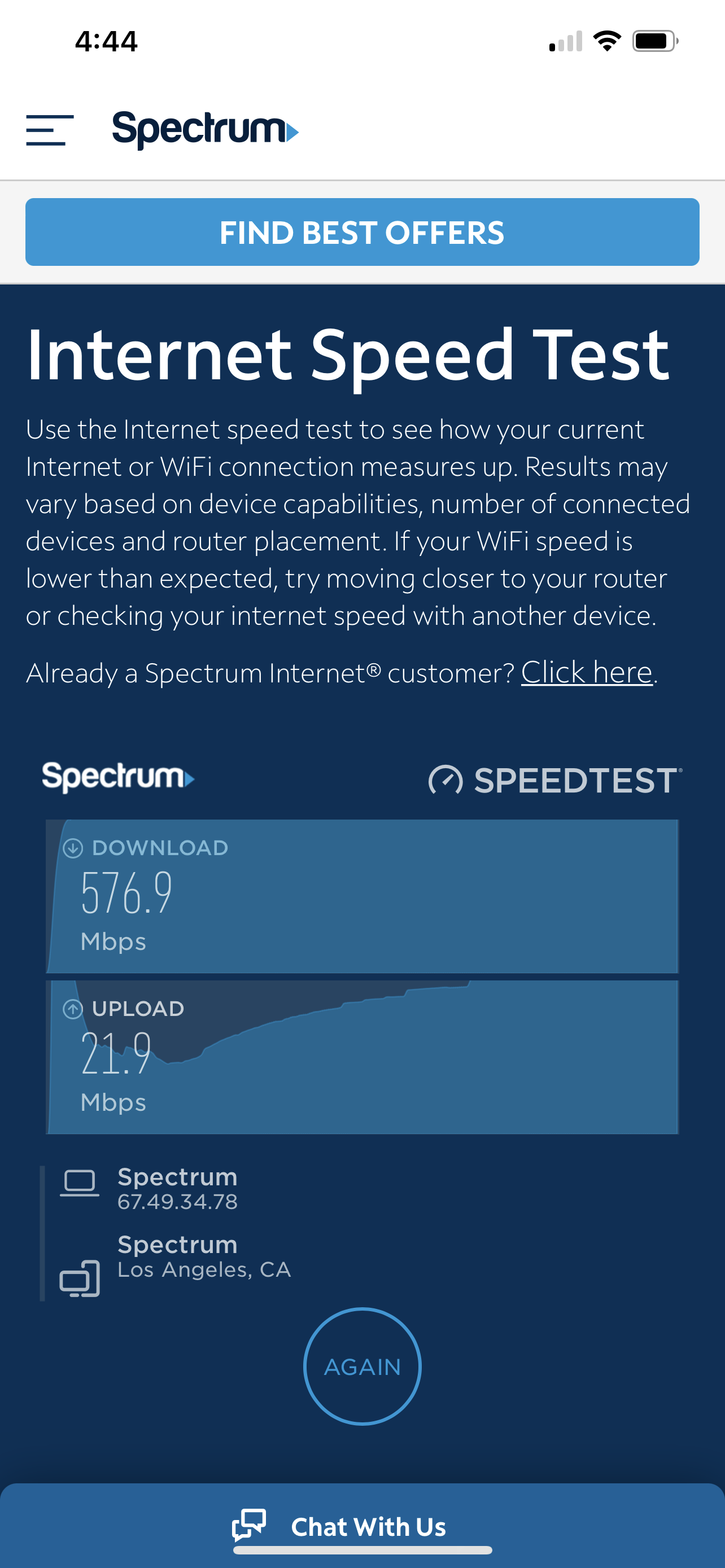  WiFi has 475-500 Mbps download speed. 